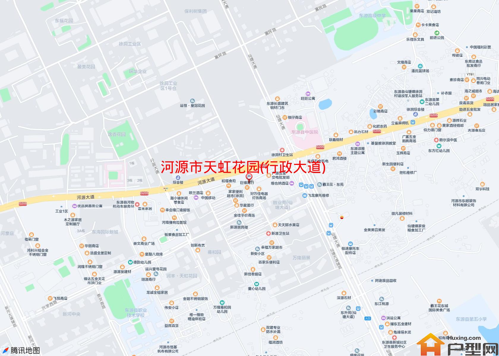 天虹花园(行政大道)小区 - 户型网