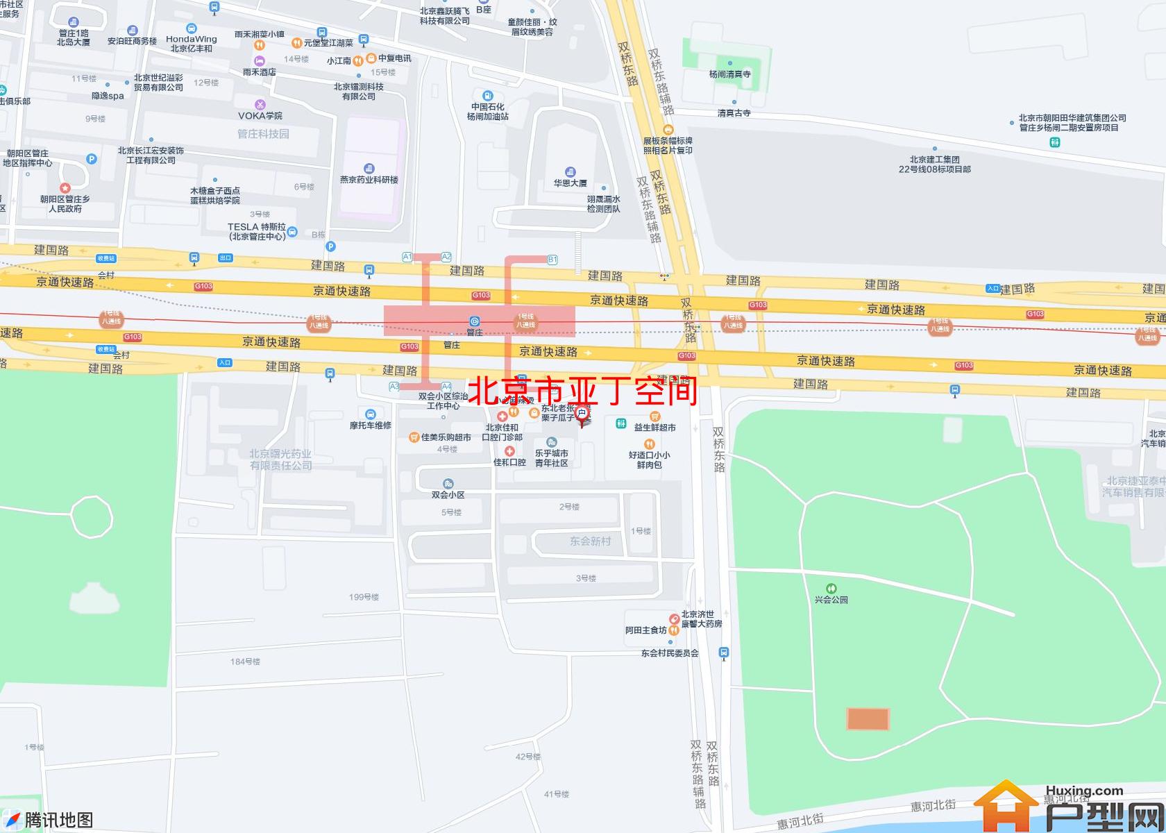 亚丁空间小区 - 户型网