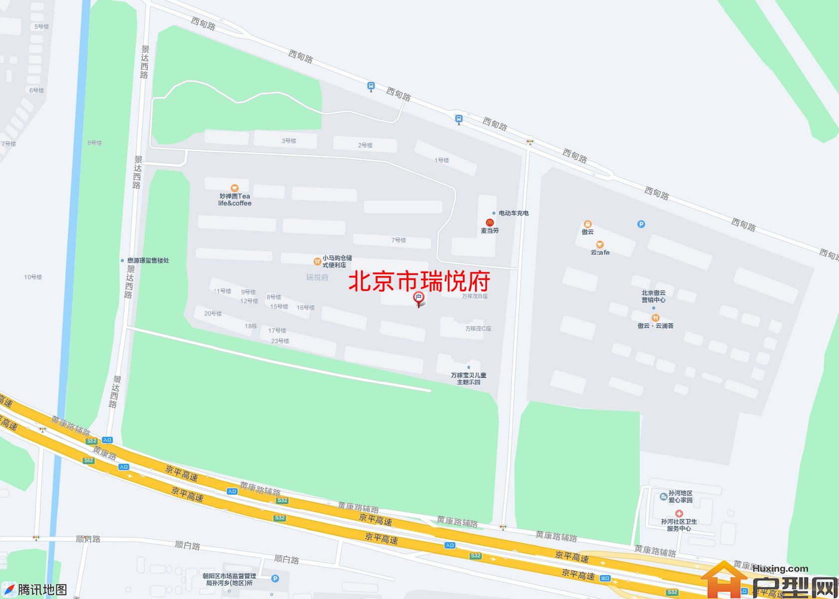 瑞悦府小区 - 户型网