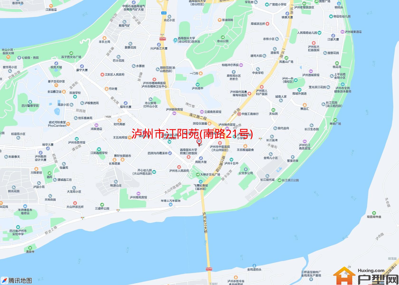 江阳苑(南路21号)小区 - 户型网