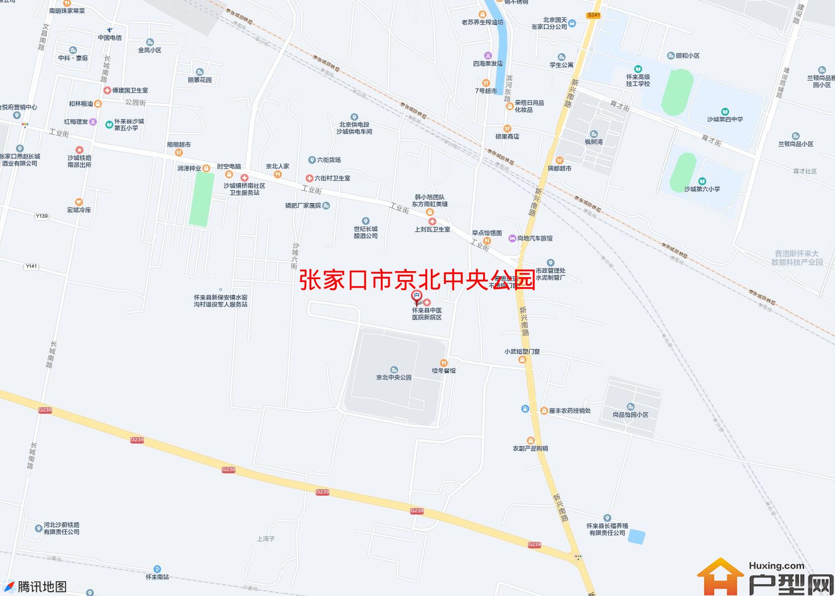 京北中央公园小区 - 户型网