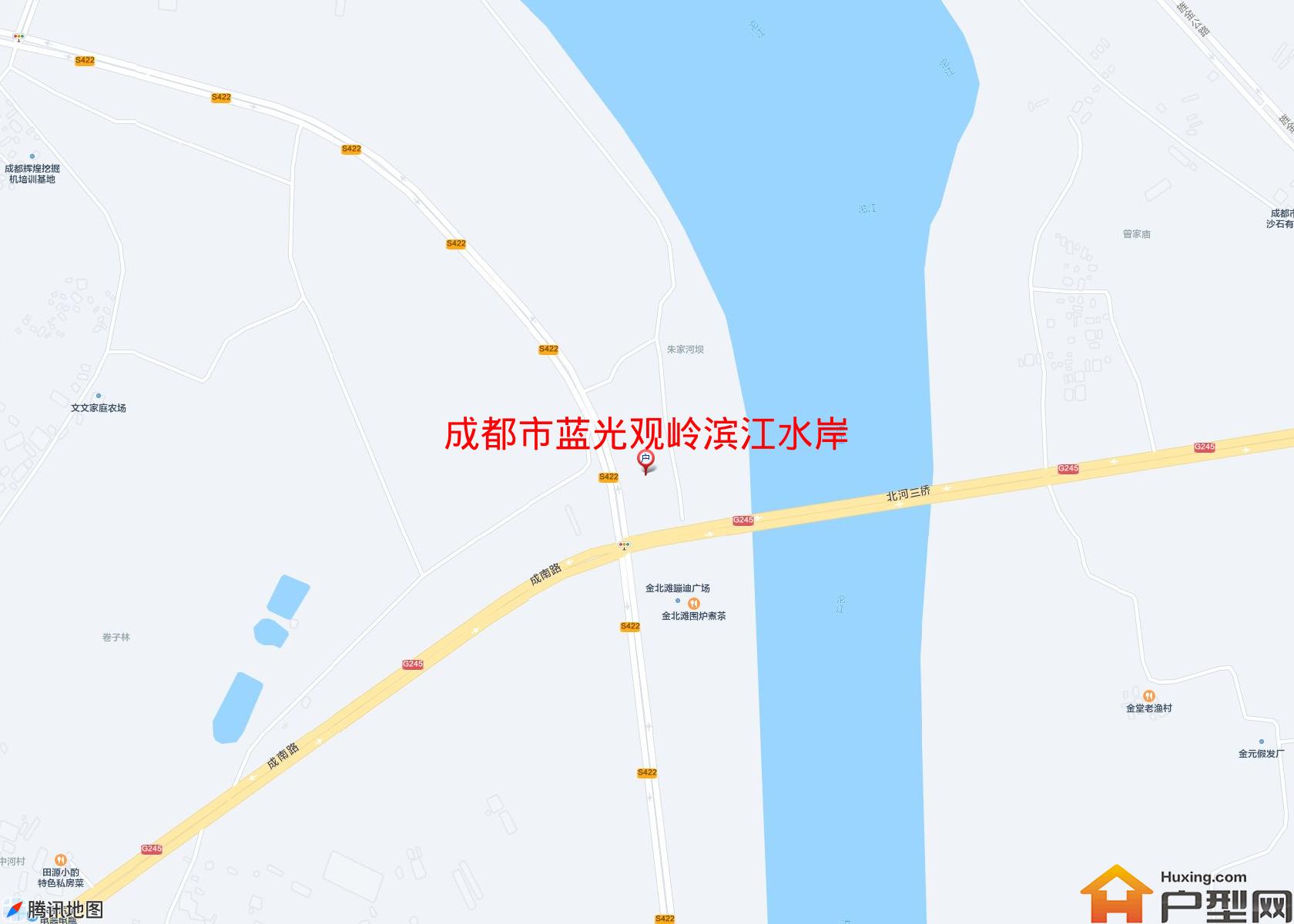 蓝光观岭滨江水岸小区 - 户型网