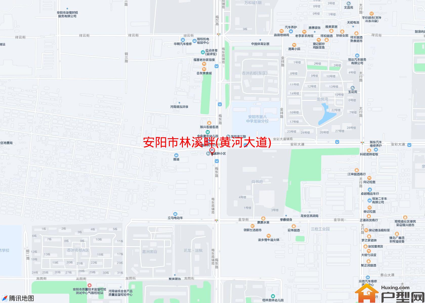 林溪畔(黄河大道)小区 - 户型网