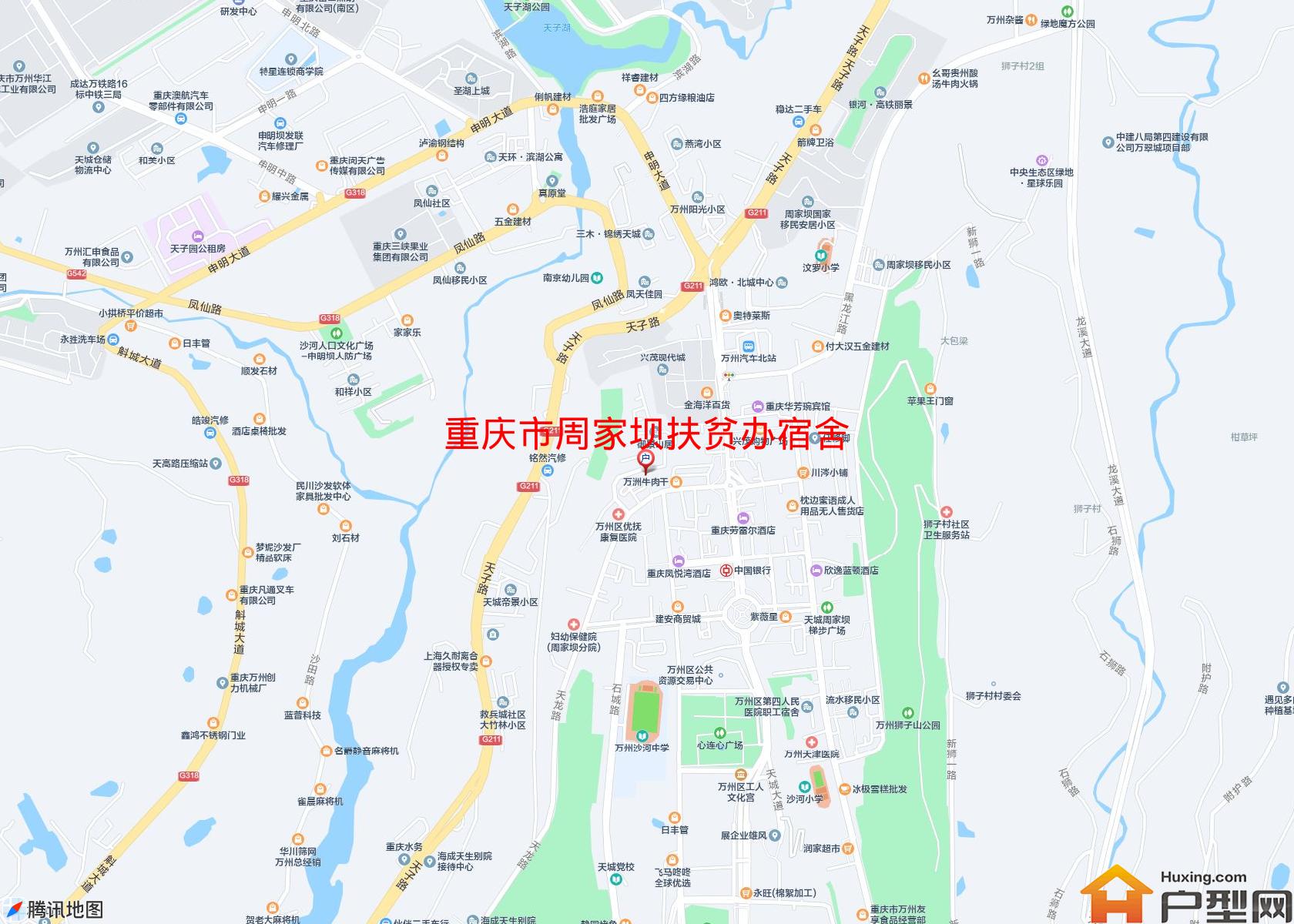 周家坝扶贫办宿舍小区 - 户型网