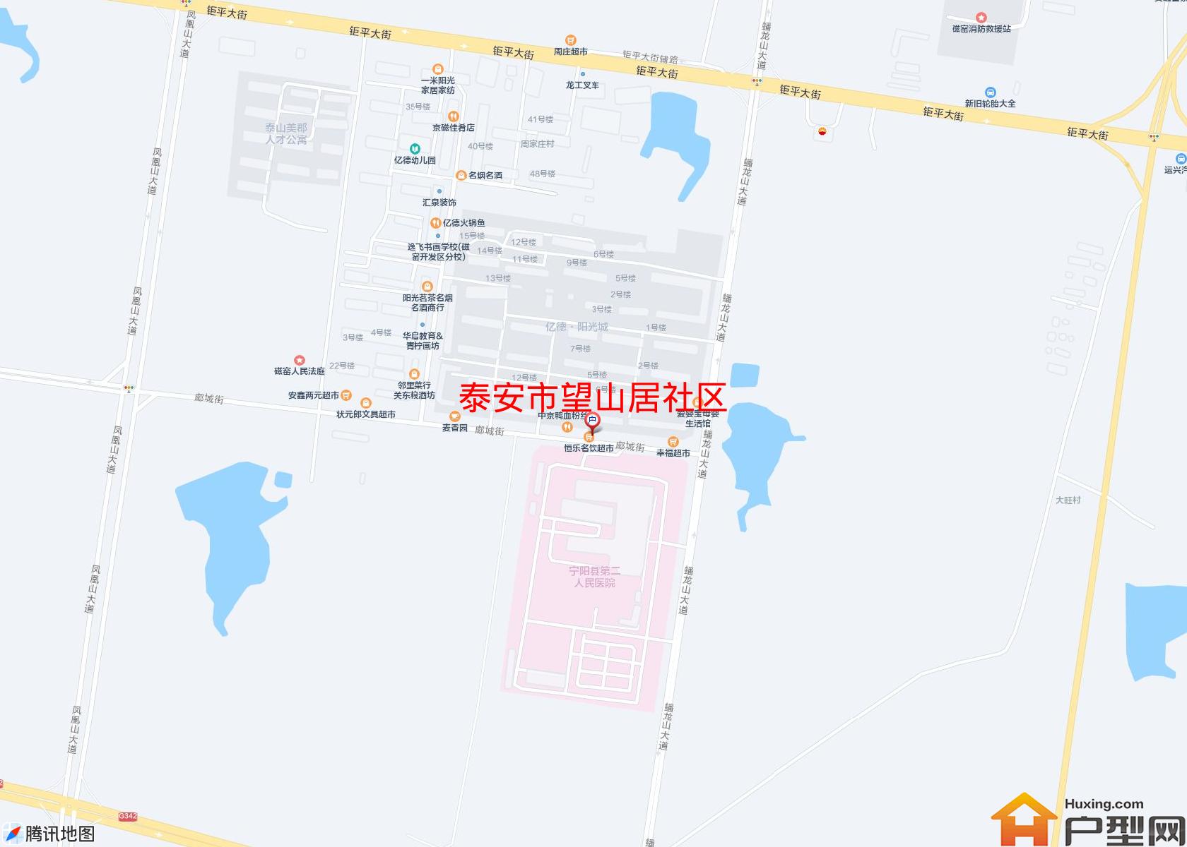 望山居社区小区 - 户型网