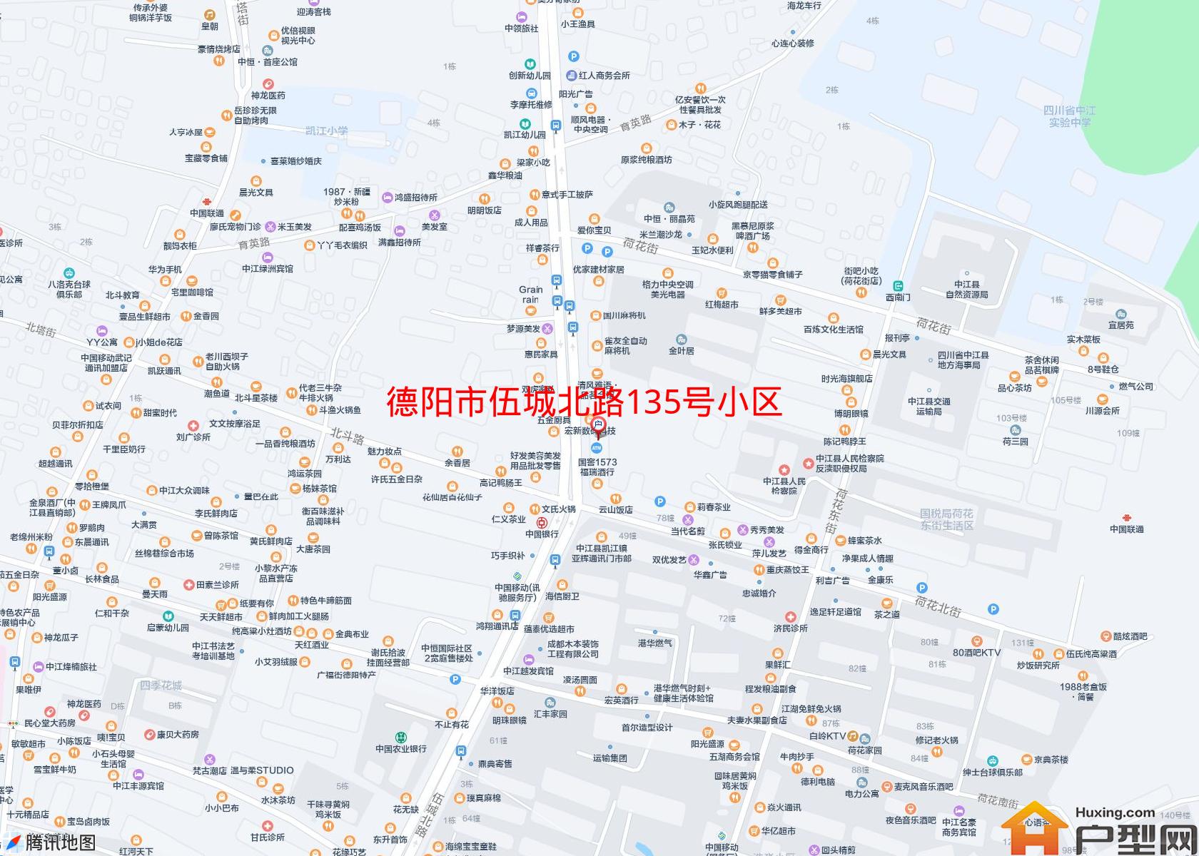 伍城北路135号小区(伍城北路135号)小区 - 户型网