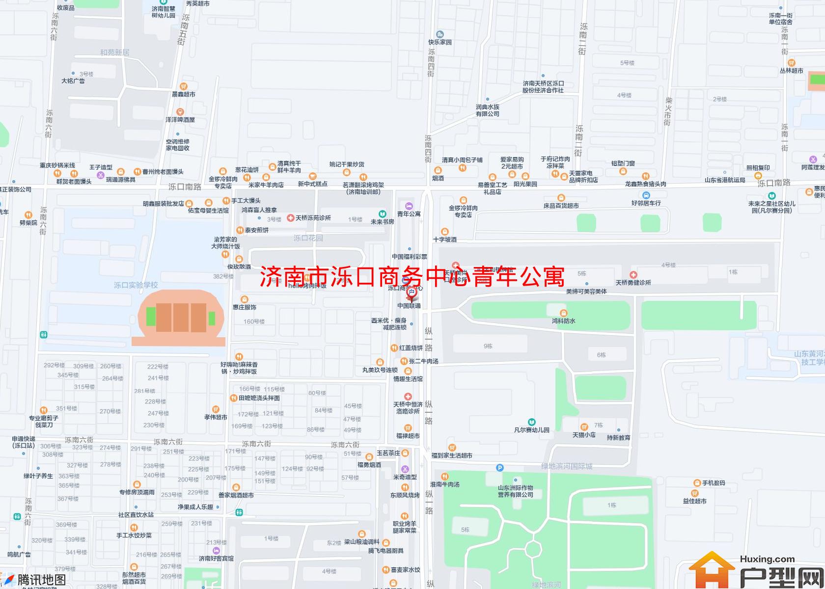 泺口商务中心青年公寓小区 - 户型网