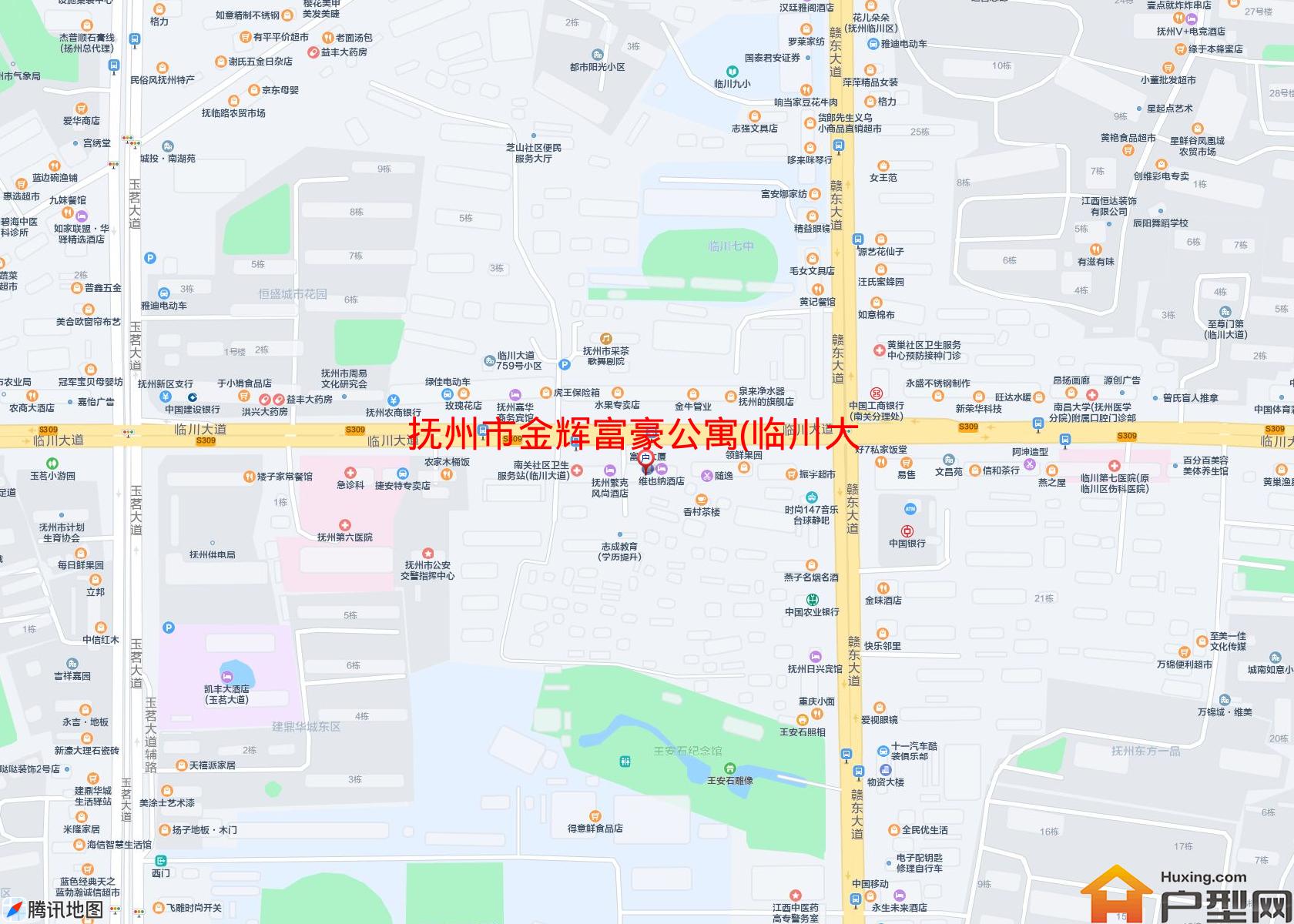 金辉富豪公寓(临川大道666号)小区 - 户型网
