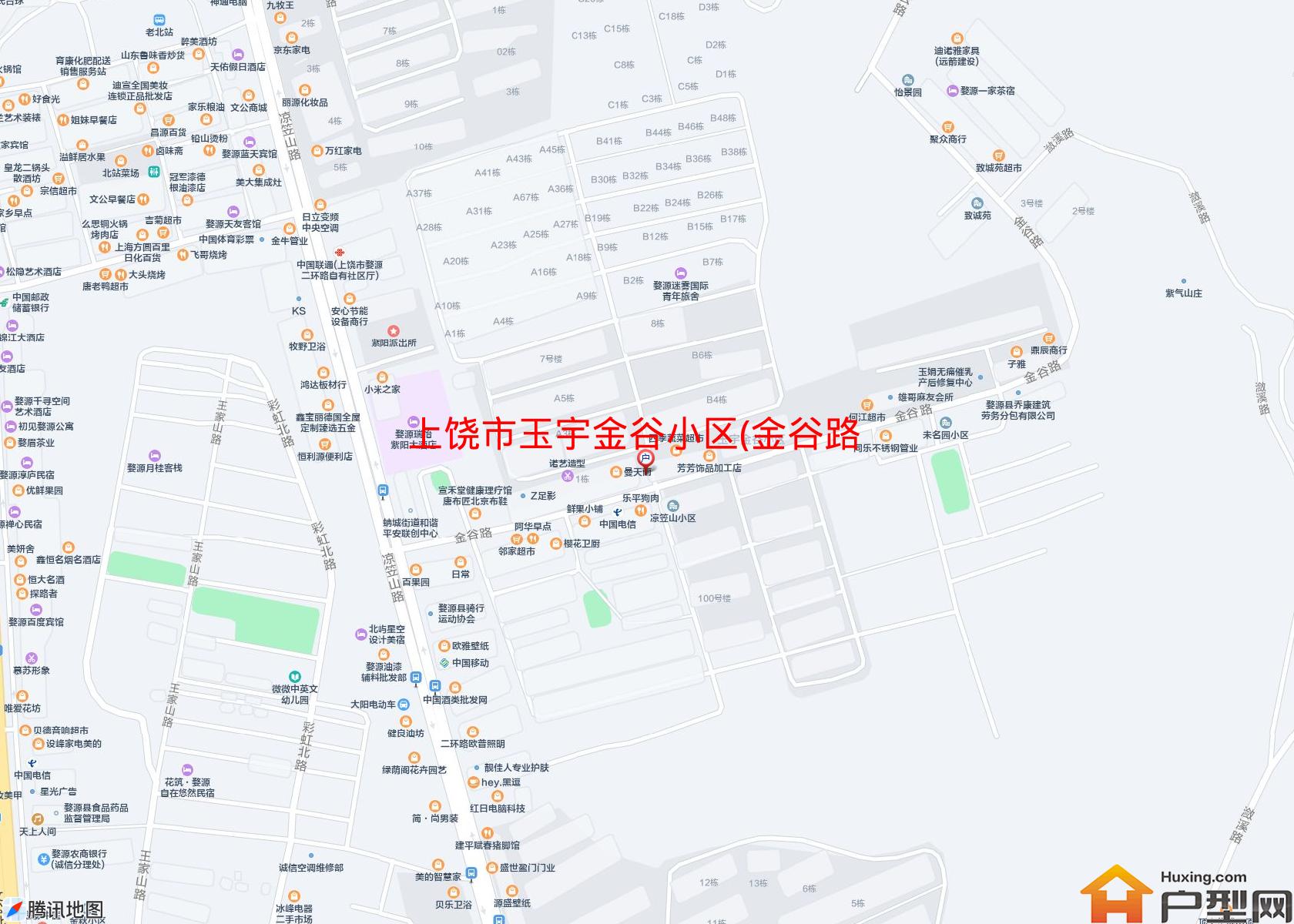 玉宇金谷小区(金谷路)小区 - 户型网