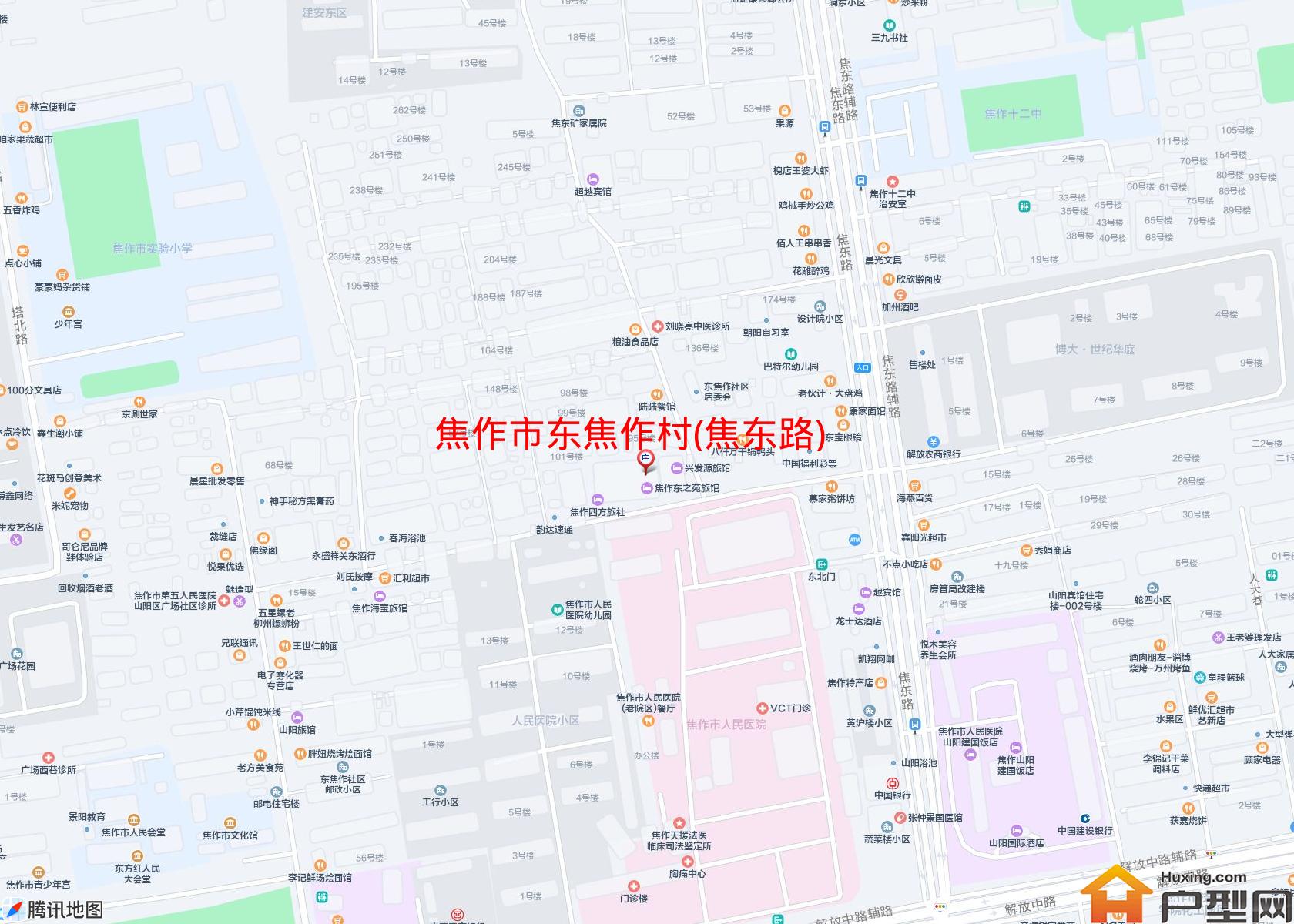 东焦作村(焦东路)小区 - 户型网