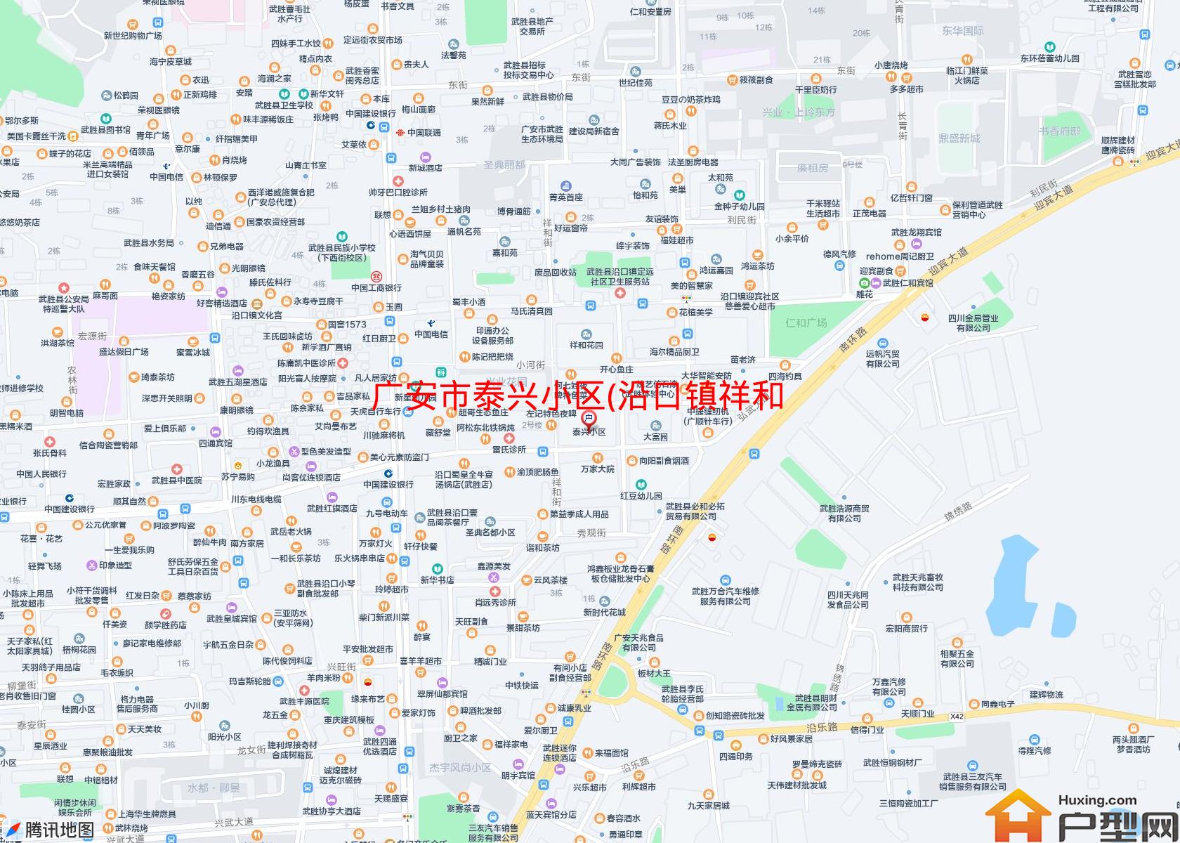 泰兴小区(沿口镇祥和街10号)小区 - 户型网