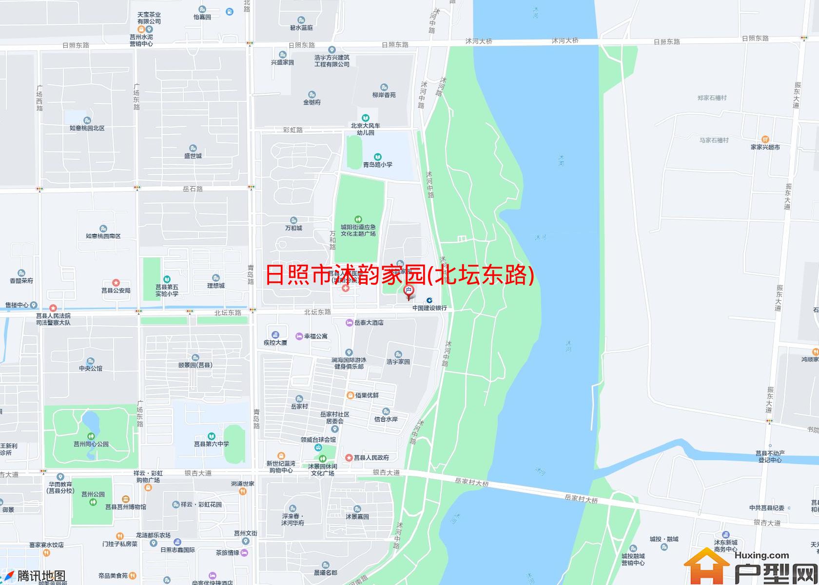 沭韵家园(北坛东路)小区 - 户型网