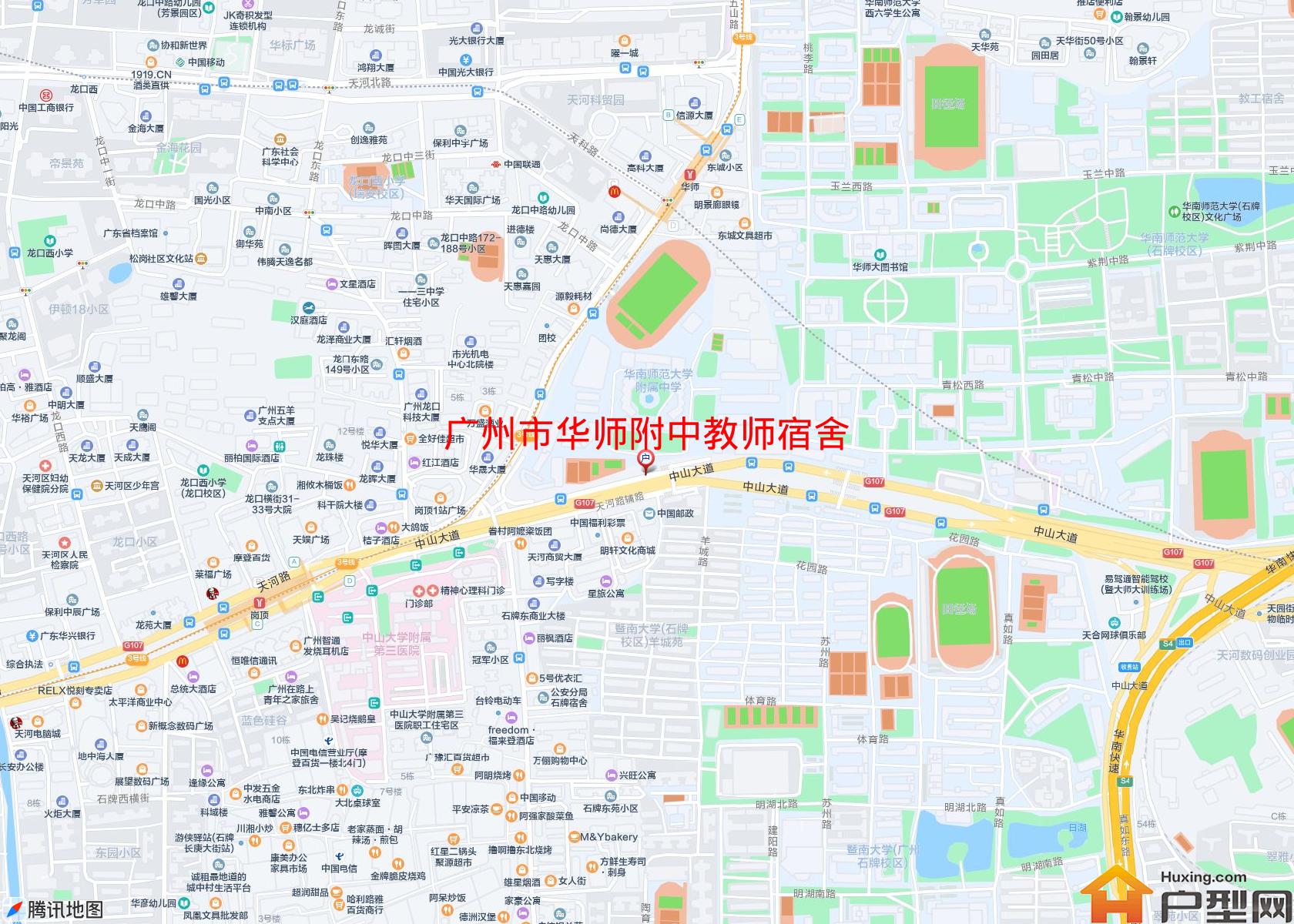 华师附中教师宿舍小区 - 户型网