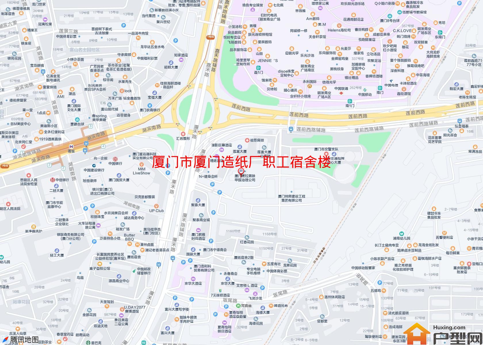 厦门造纸厂职工宿舍楼小区 - 户型网