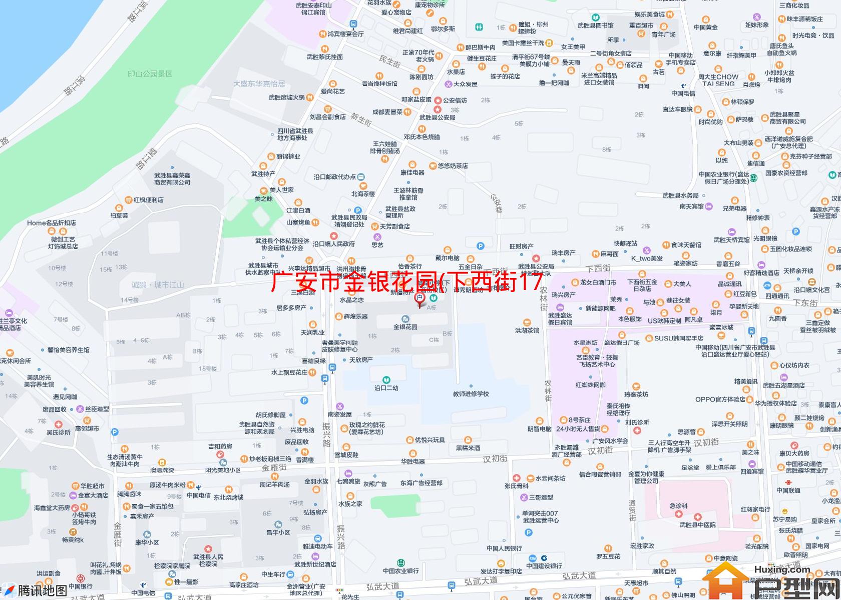 金银花园(下西街179号)小区 - 户型网