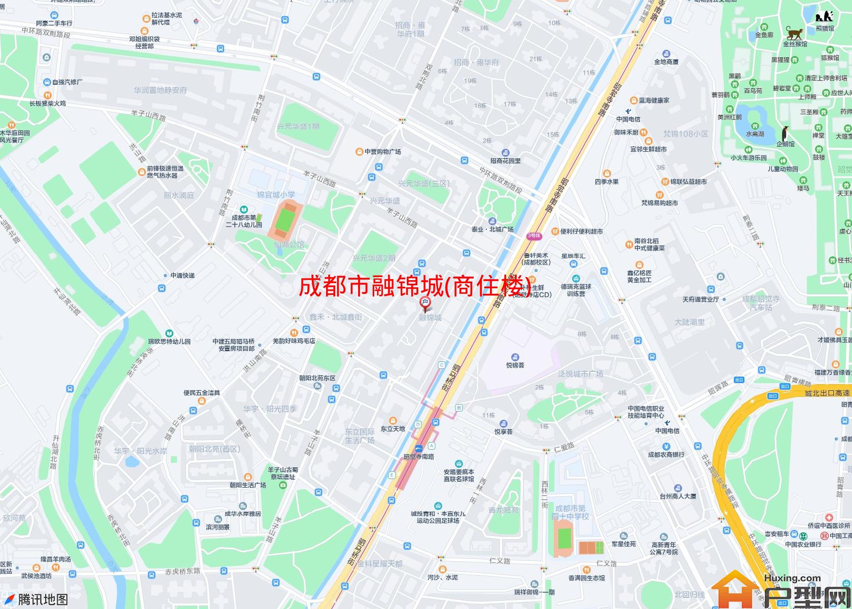 融锦城(商住楼)小区 - 户型网