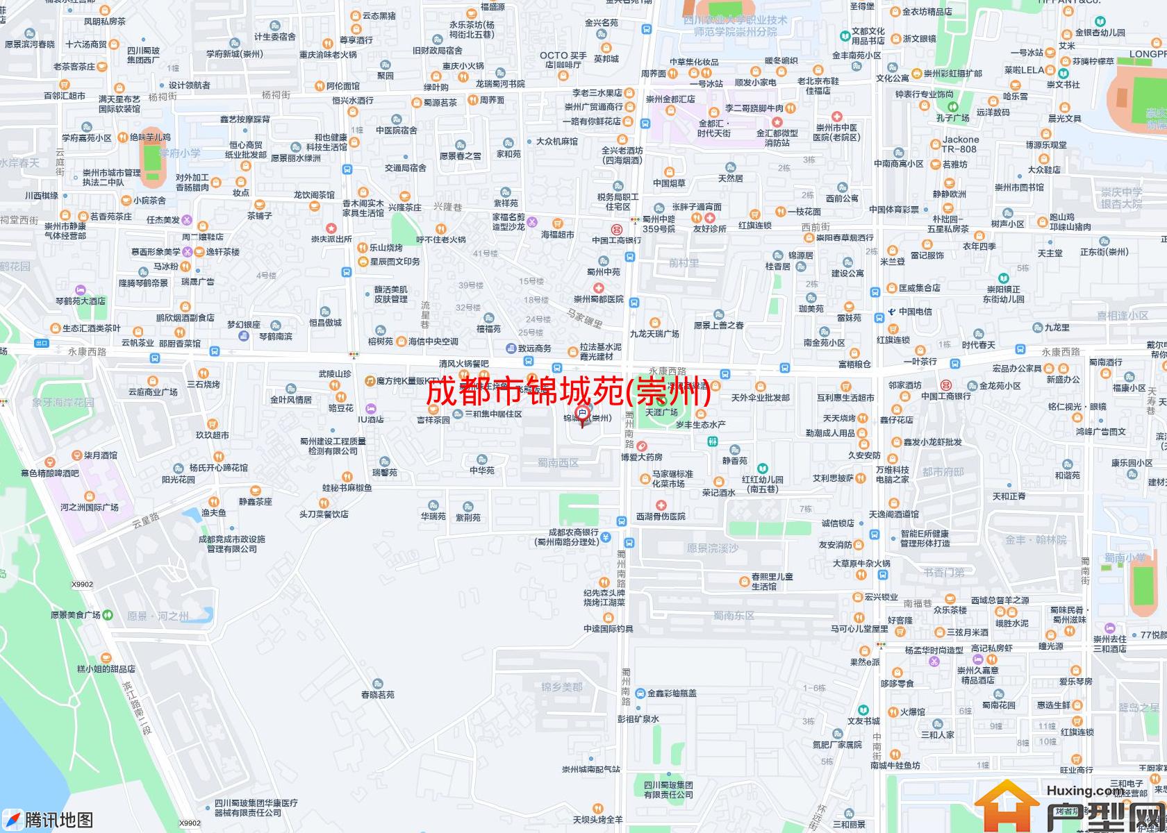 锦城苑(崇州)小区 - 户型网