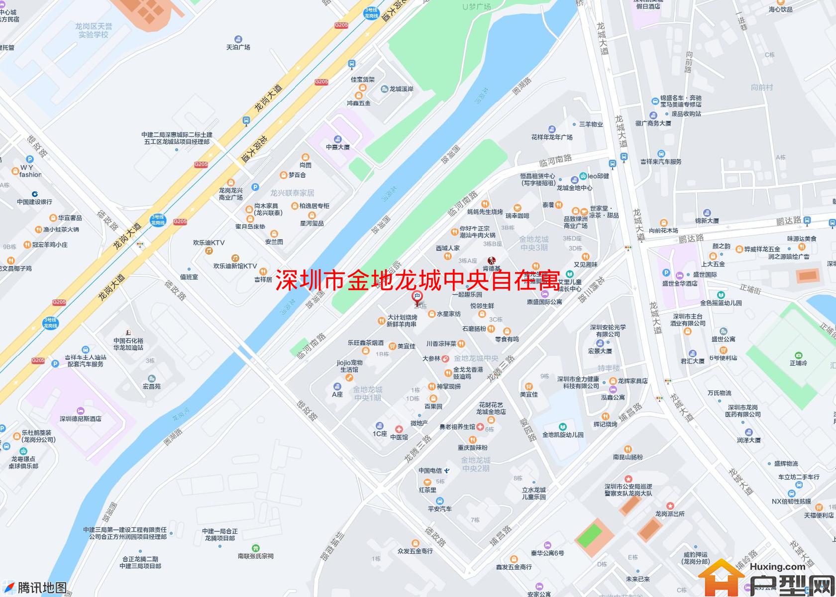 金地龙城中央自在寓小区 - 户型网