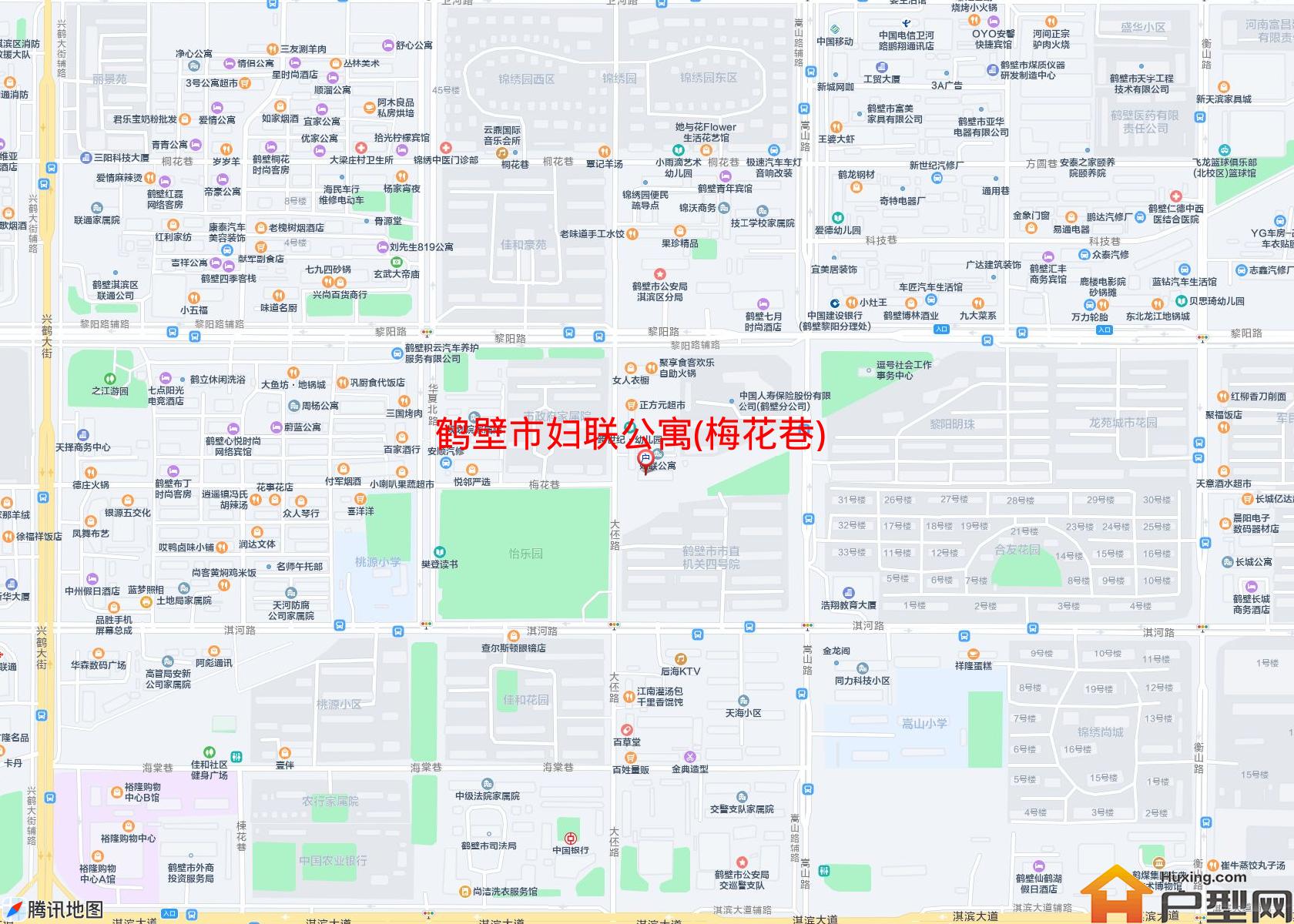 妇联公寓(梅花巷)小区 - 户型网