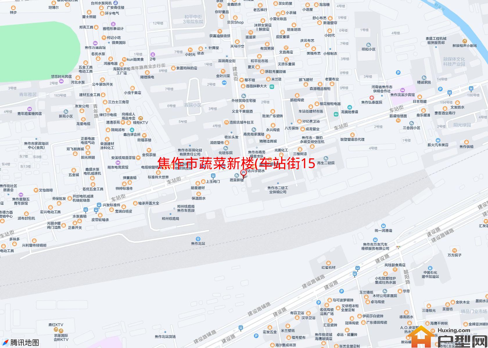 蔬菜新楼(车站街152号)小区 - 户型网