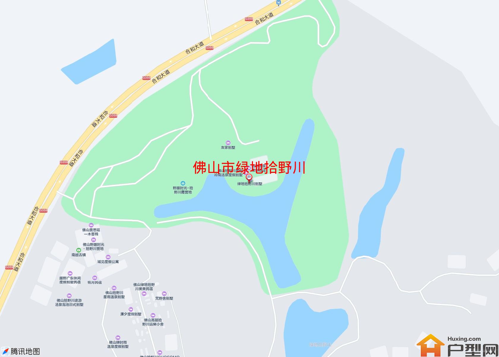绿地拾野川小区 - 户型网
