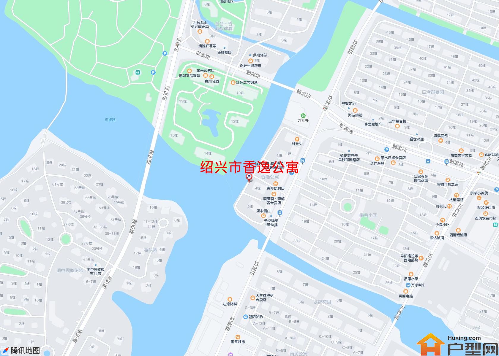 香逸公寓小区 - 户型网