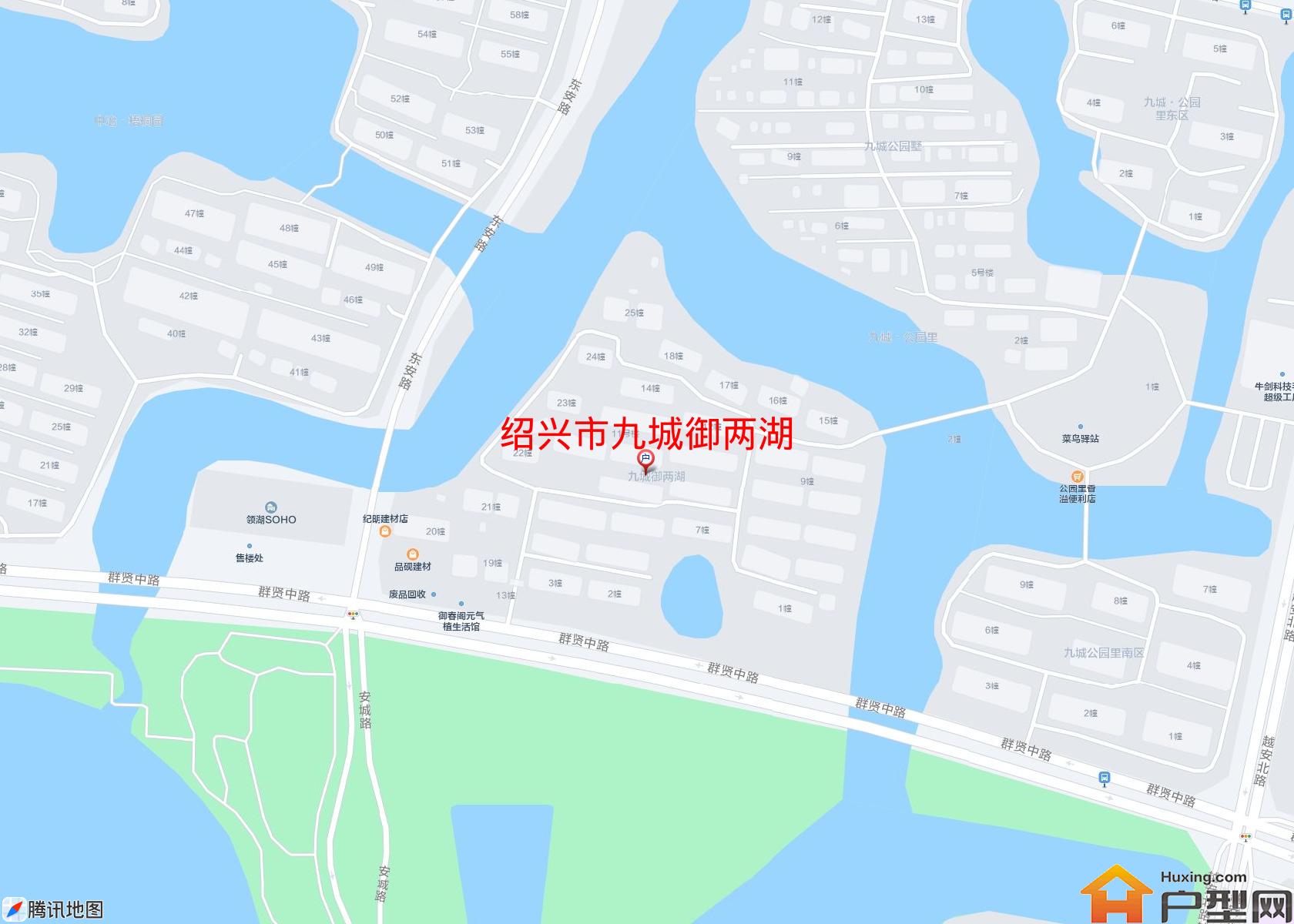 九城御两湖小区 - 户型网