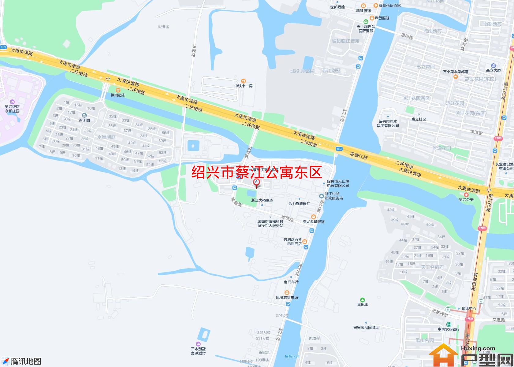 蔡江公寓东区小区 - 户型网