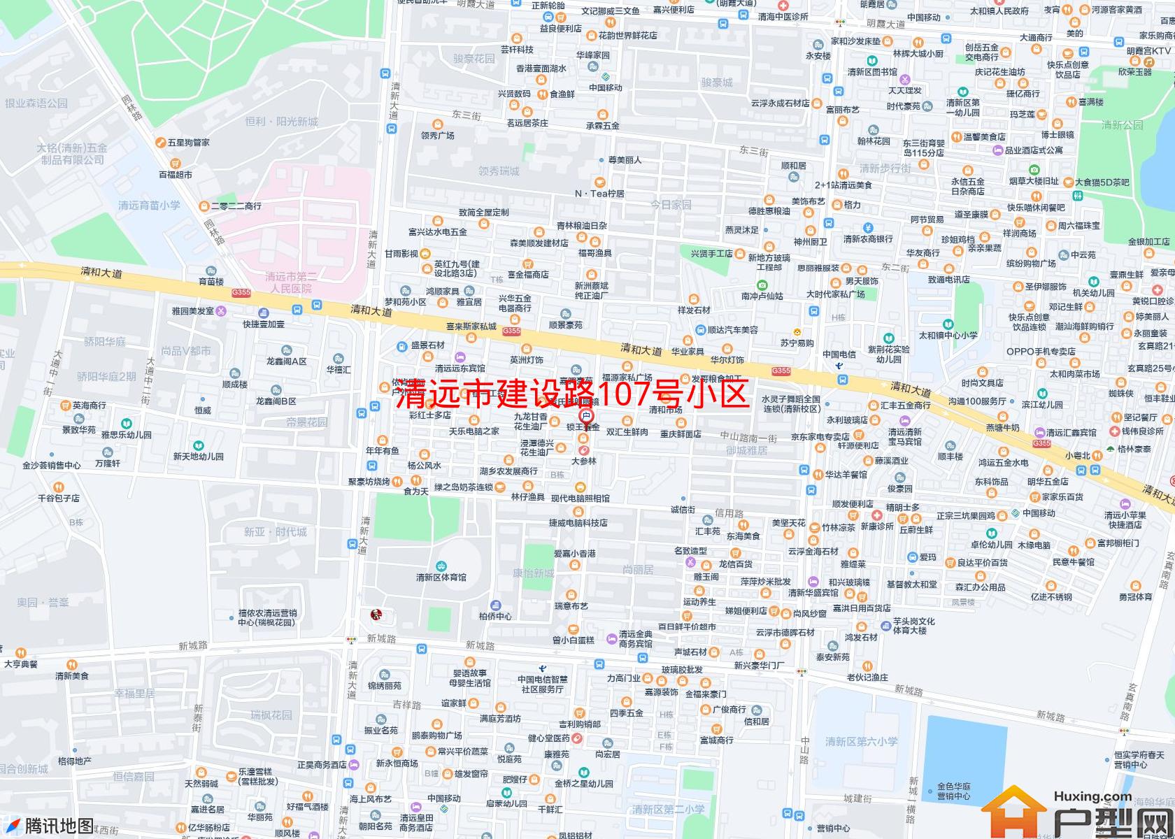 建设路107号小区小区 - 户型网