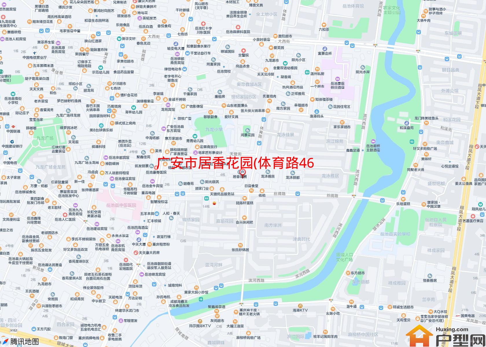 居香花园(体育路460号)小区 - 户型网