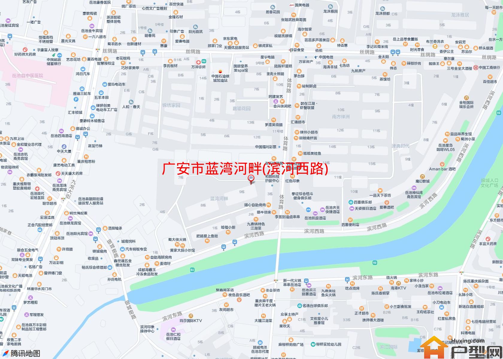 蓝湾河畔(滨河西路)小区 - 户型网