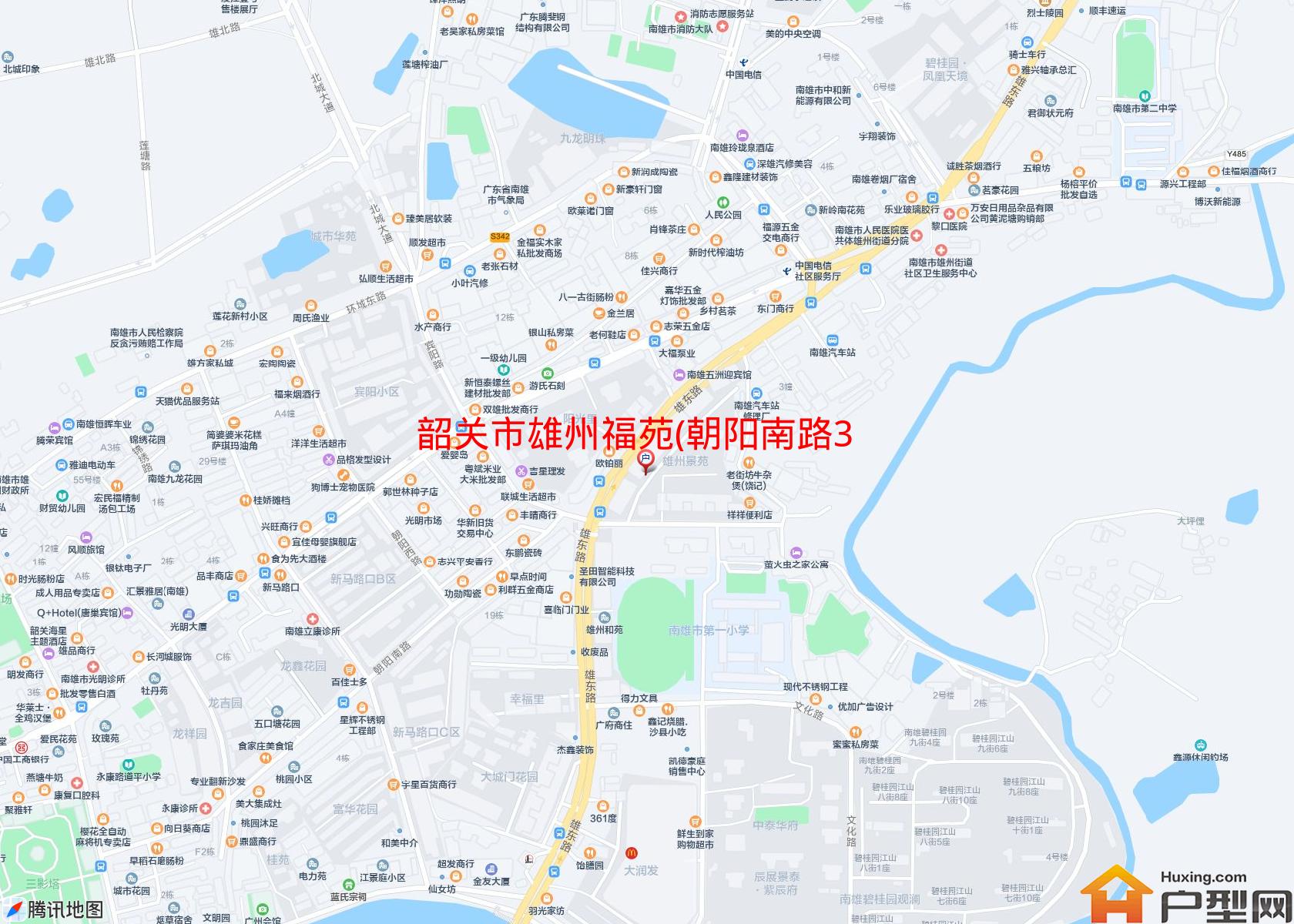雄州福苑(朝阳南路3)小区 - 户型网