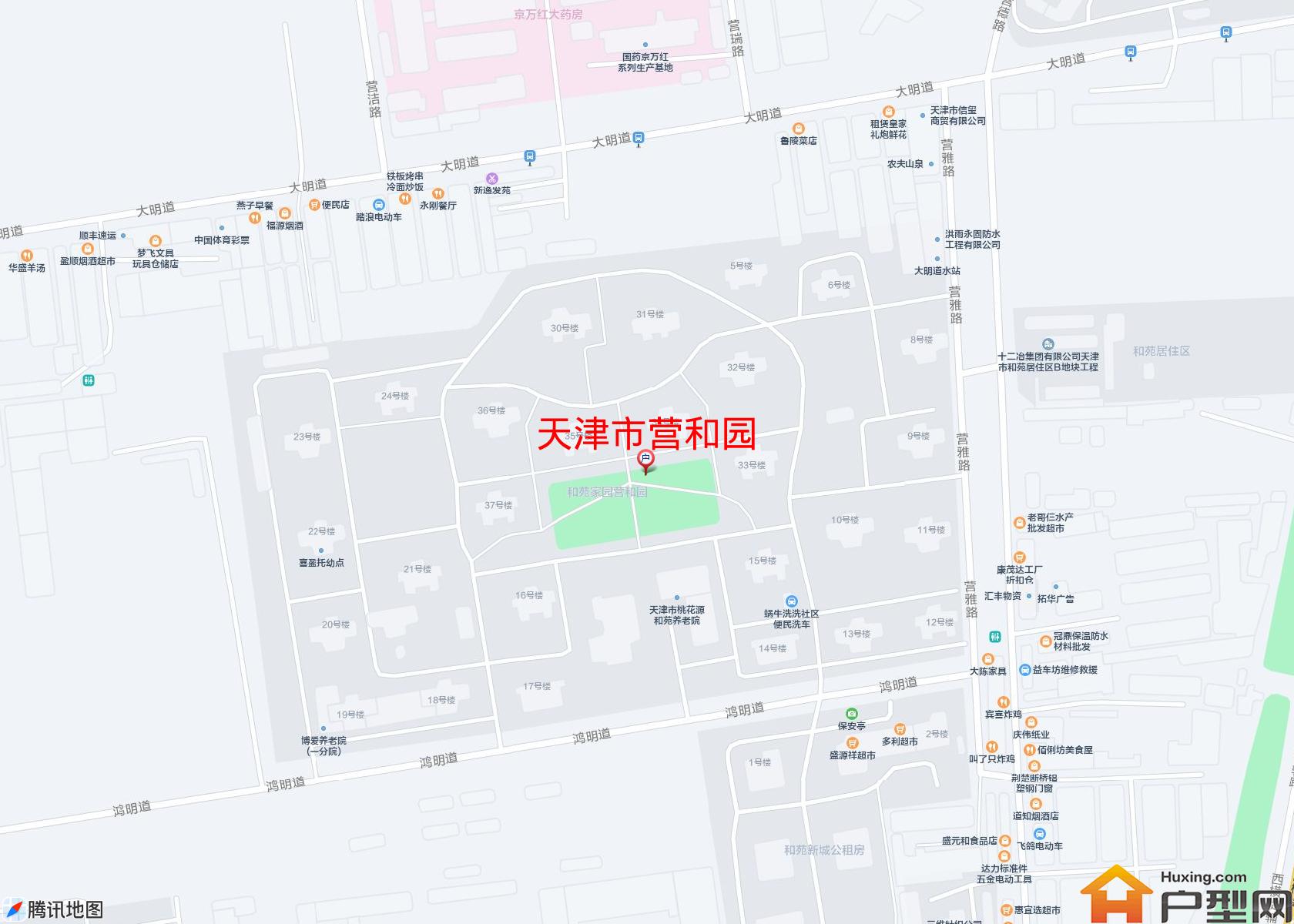 营和园小区 - 户型网