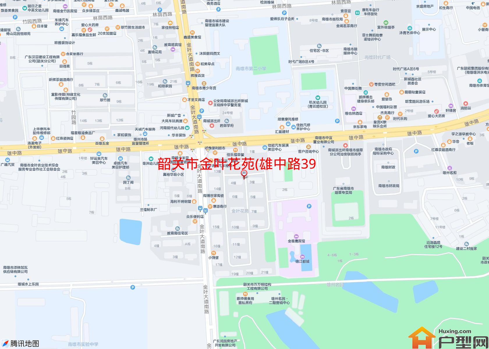 金叶花苑(雄中路391号)小区 - 户型网