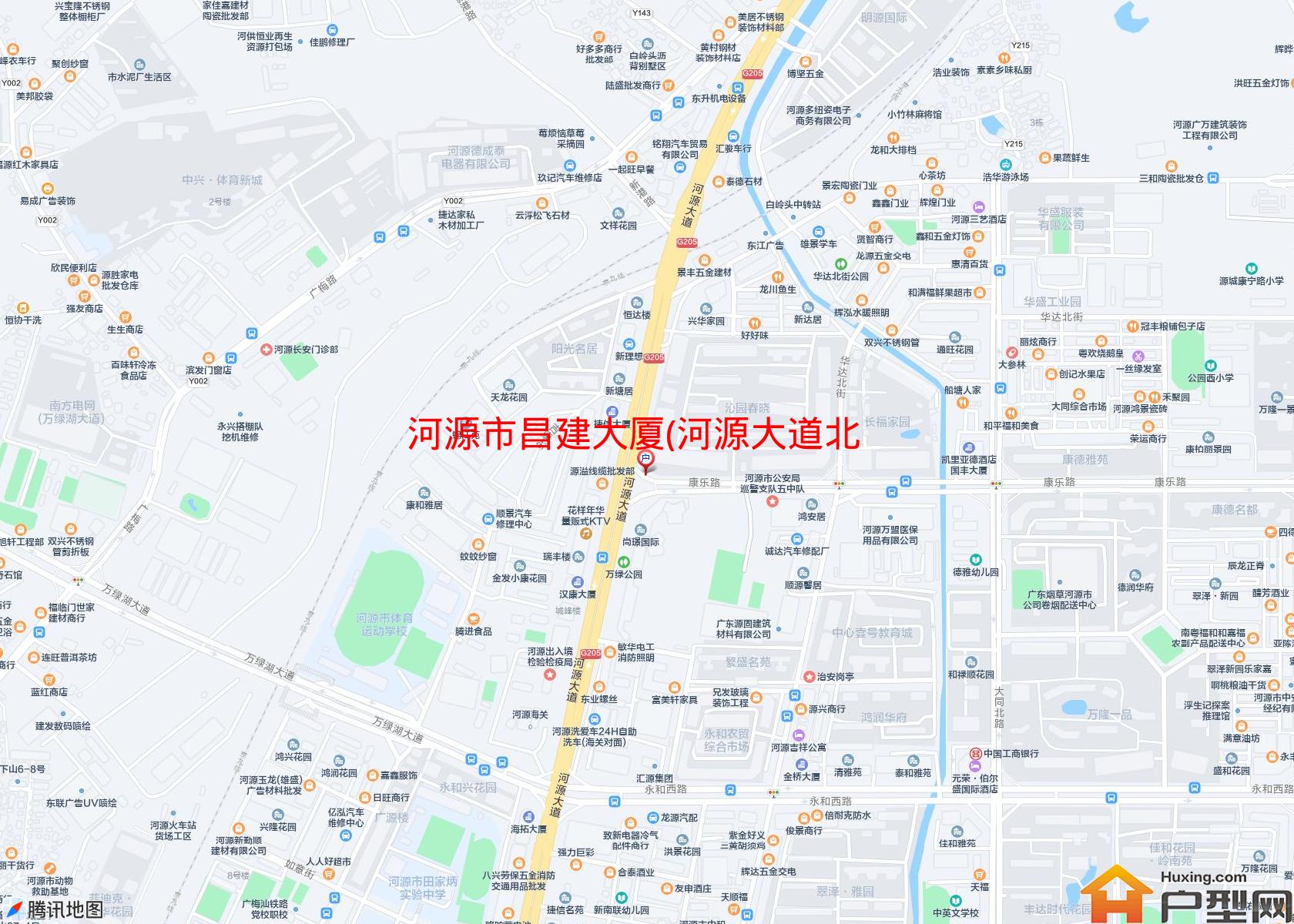 昌建大厦(河源大道北396号)小区 - 户型网