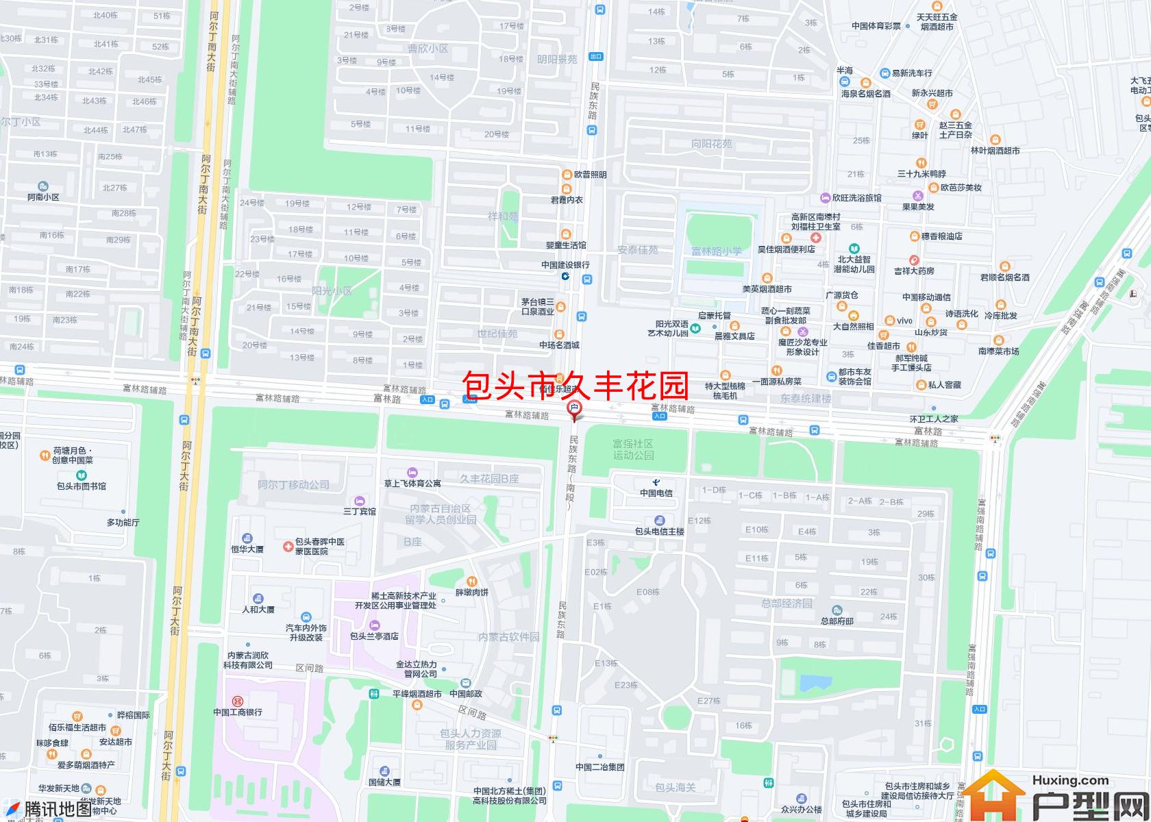久丰花园小区 - 户型网