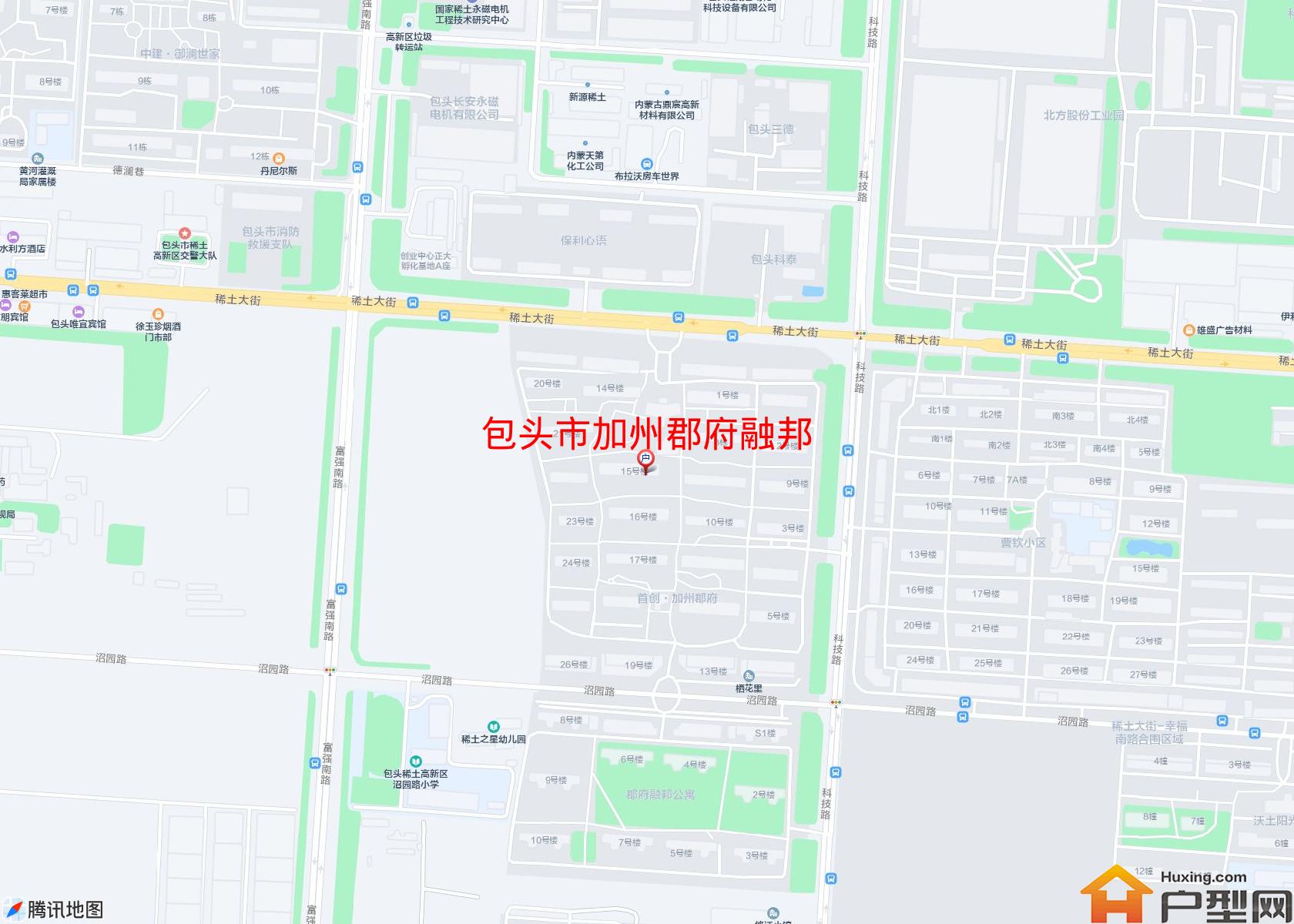 加州郡府融邦小区 - 户型网