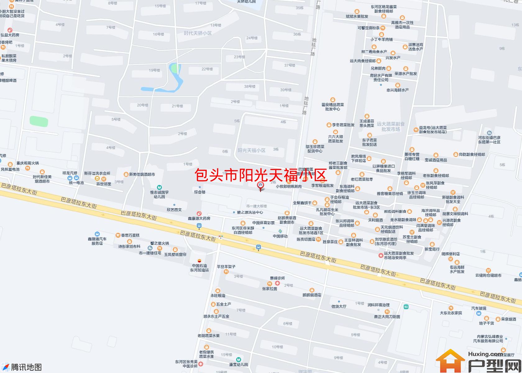 阳光天福小区小区 - 户型网