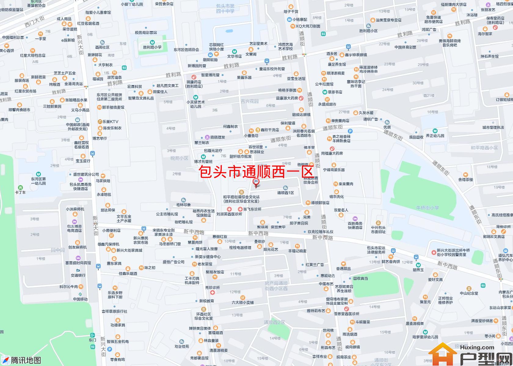 通顺西一区小区 - 户型网