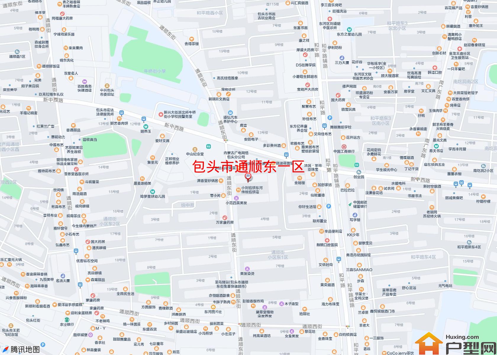 通顺东一区小区 - 户型网