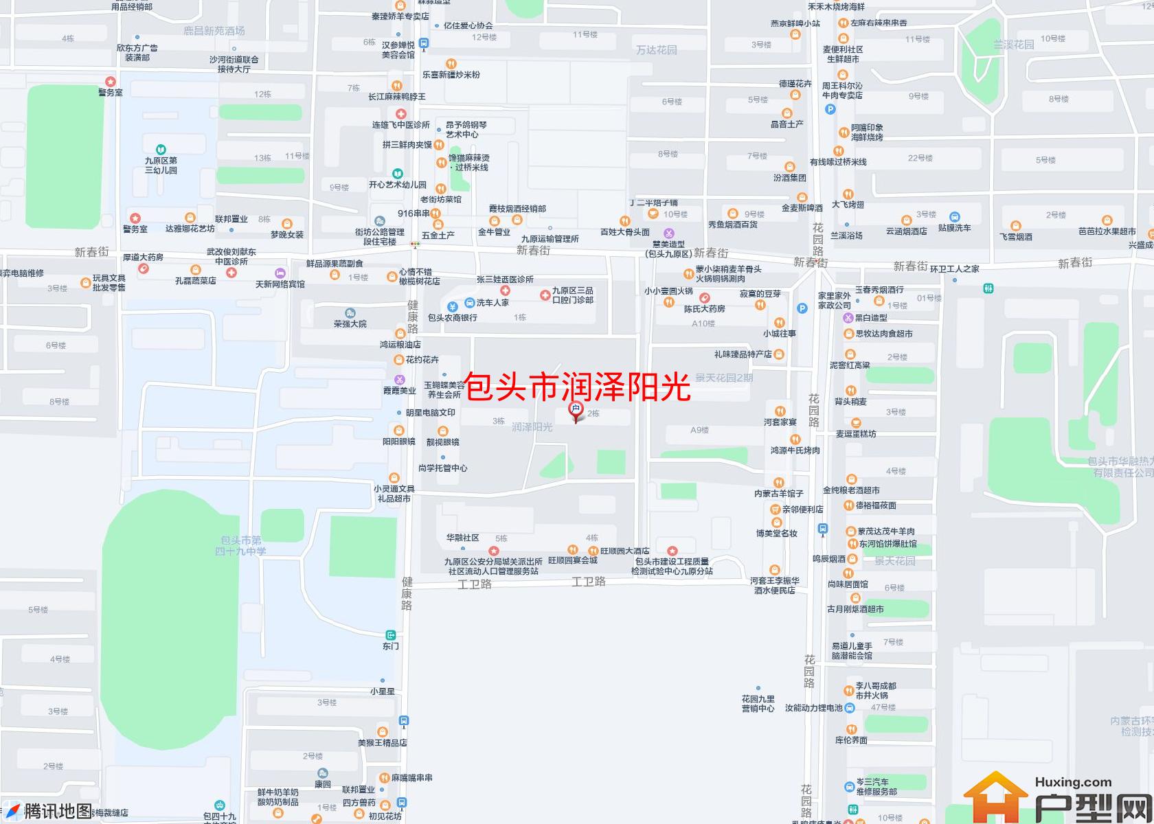 润泽阳光小区 - 户型网