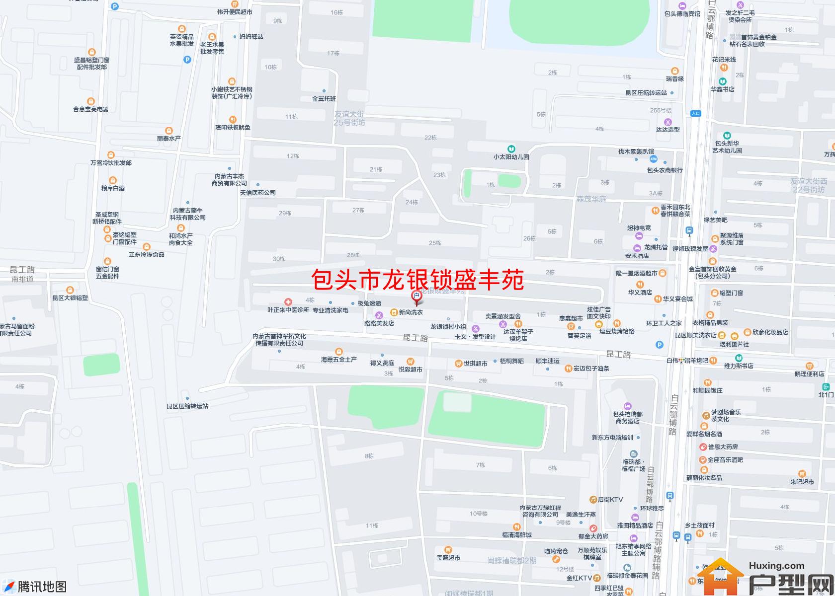 龙银锁盛丰苑小区 - 户型网
