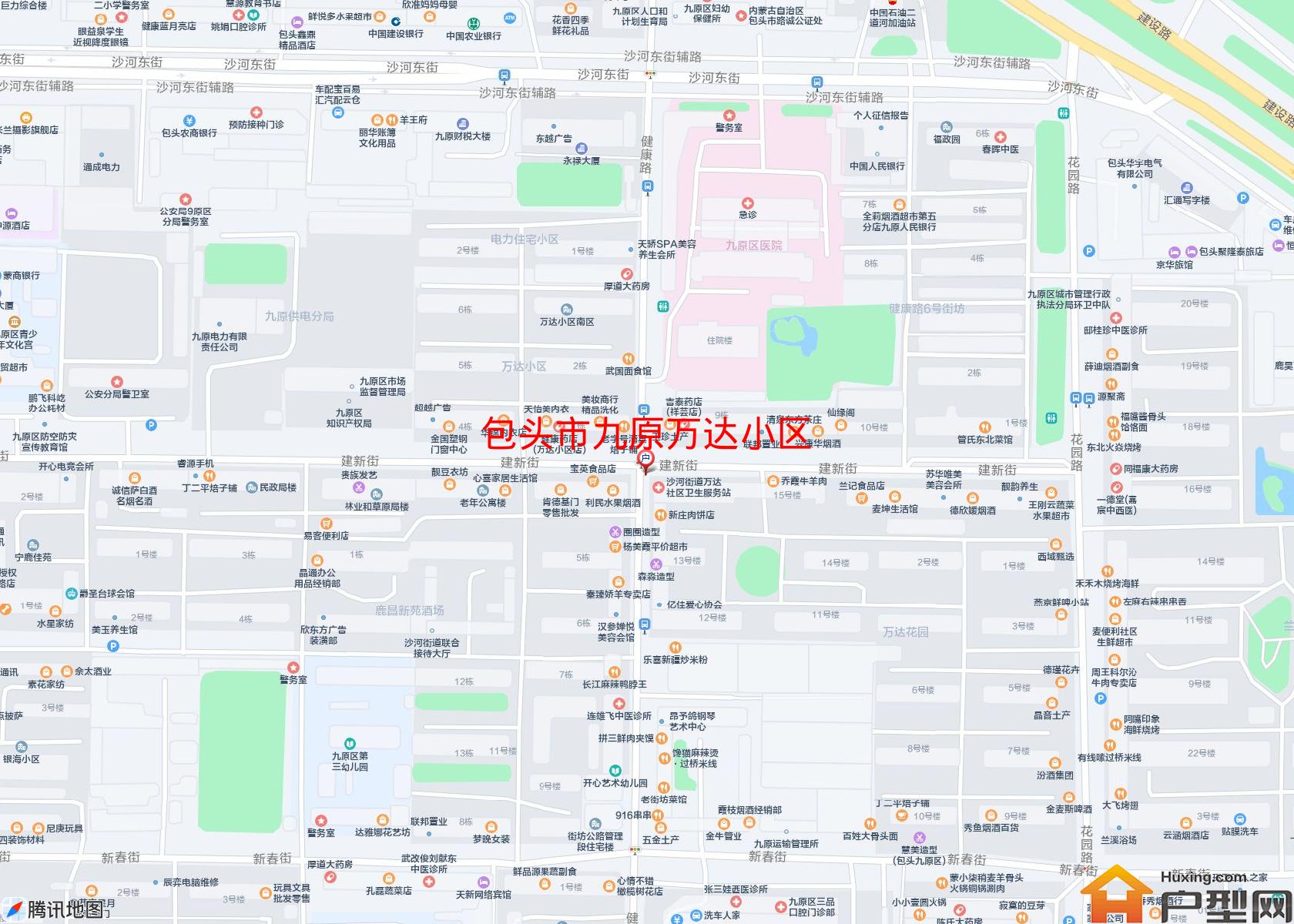 九原万达小区小区 - 户型网