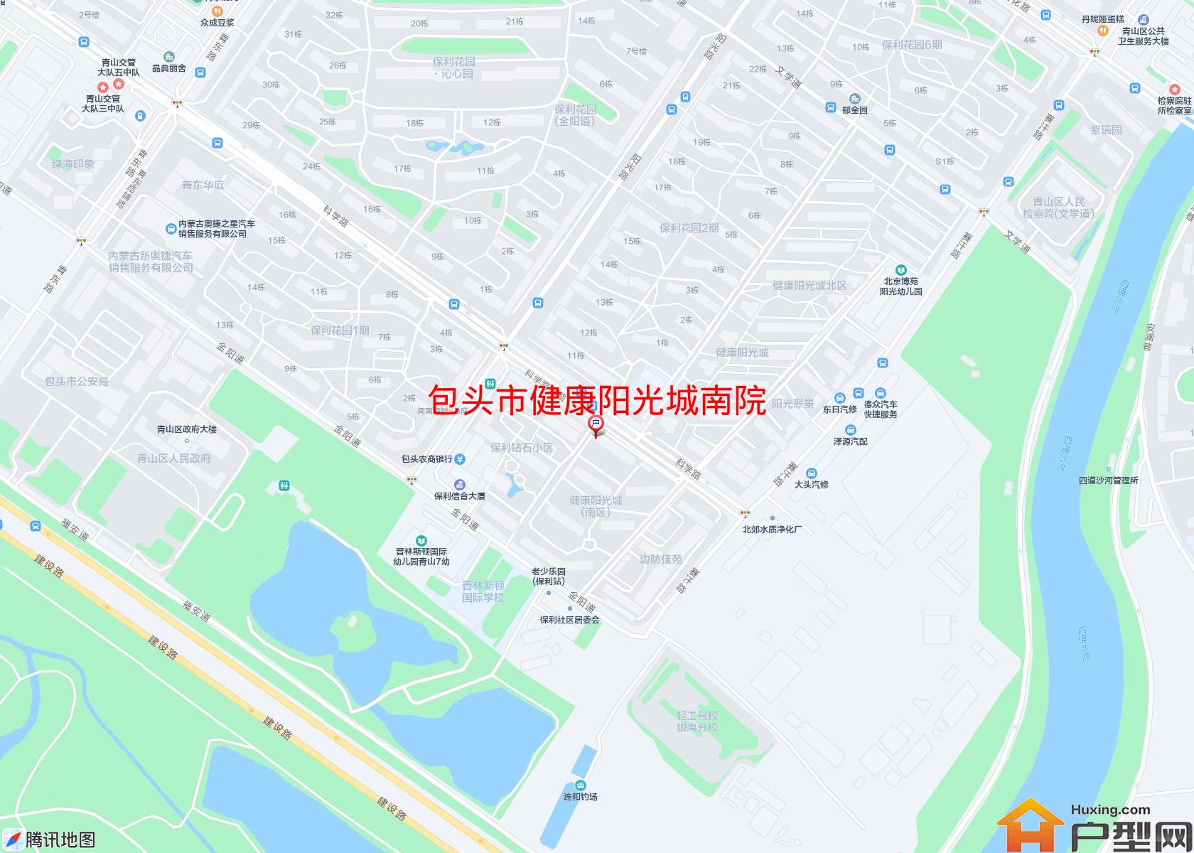 健康阳光城南院小区 - 户型网