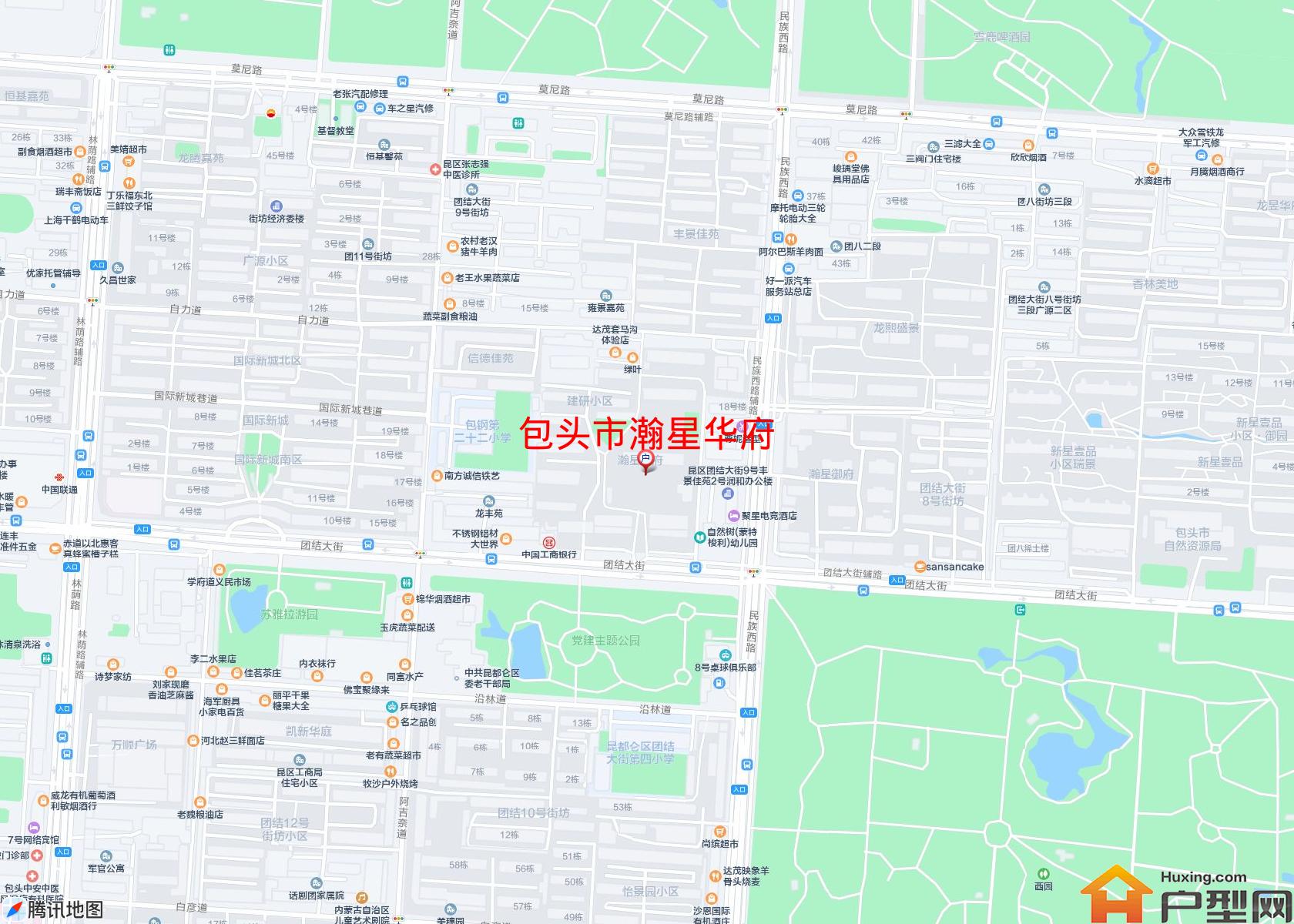 瀚星华府小区 - 户型网