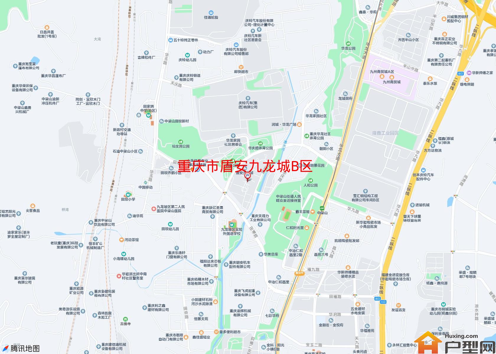 盾安九龙城B区小区 - 户型网