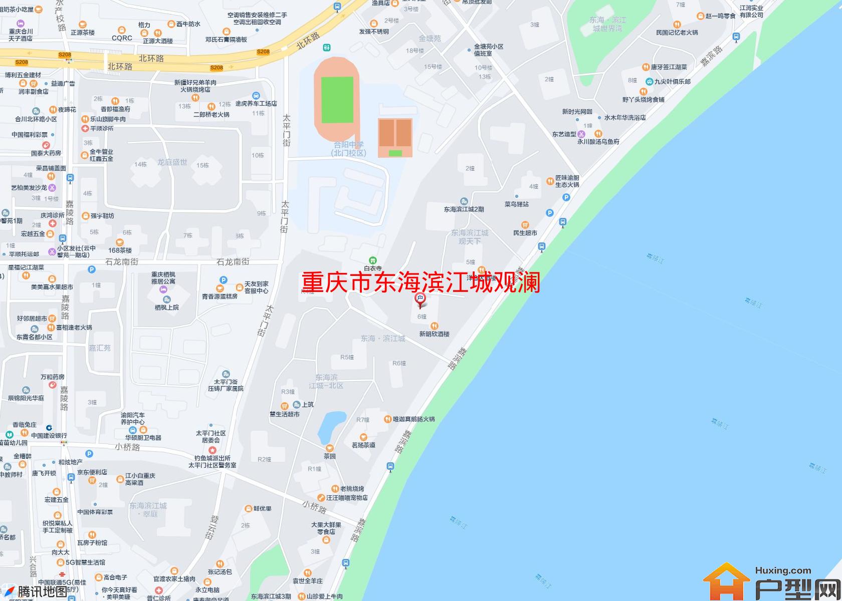 东海滨江城观澜小区 - 户型网
