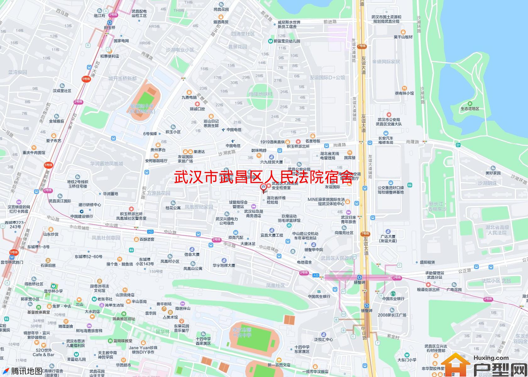武昌区人民法院宿舍小区 - 户型网