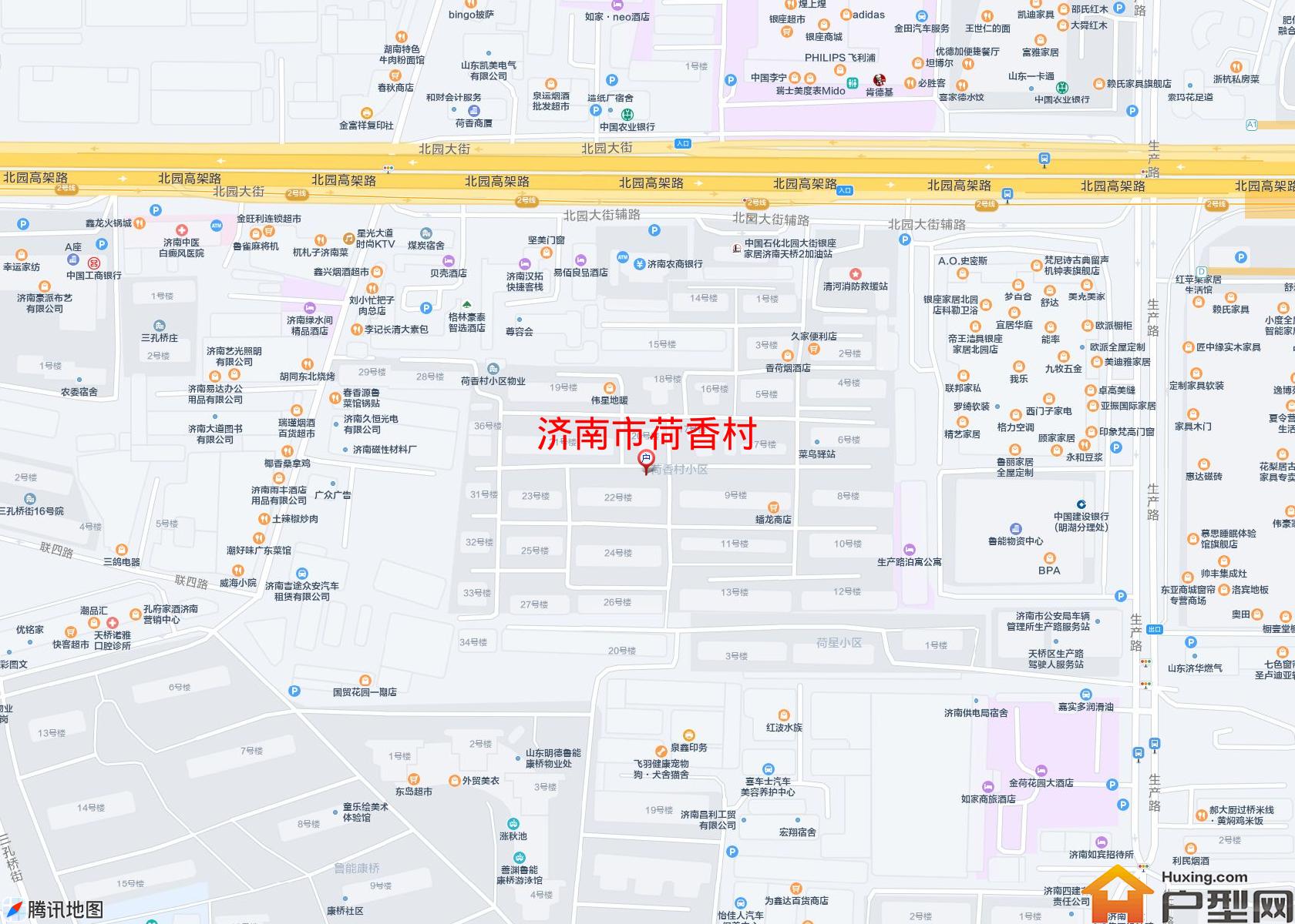 荷香村小区 - 户型网
