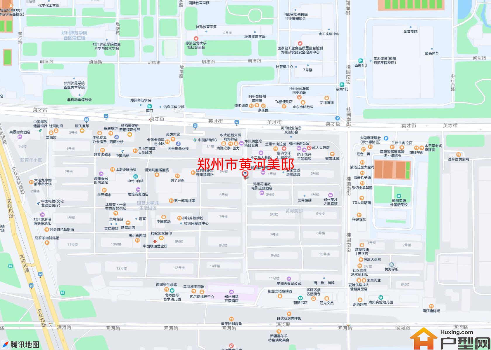 黄河美邸小区 - 户型网